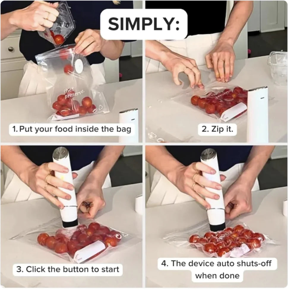 Chef Pro™ Vacuum Bags - Large Size